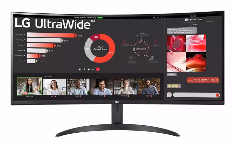 LG 34" QHD VA 100Hz