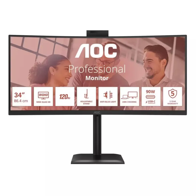 AOC 34" QHD VA 120Hz