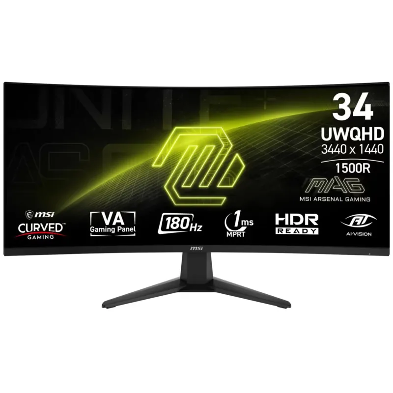 MSI 34" QHD VA 180Hz