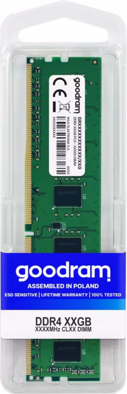 Goodram 16GB 3200MHz CL22 DDR4 DDR4/GR3200D464L22/16G (1x16)