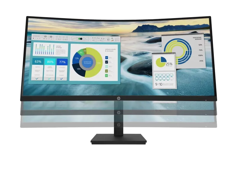 HP 34" QHD VA 60Hz