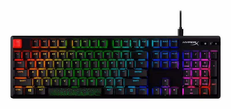 HyperX Mechaninė žaidimų Alloy Origins PBT HX Blue 639N4AA#ABA