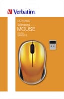 Verbatim Go Nano Wireless Mouse (Orange)