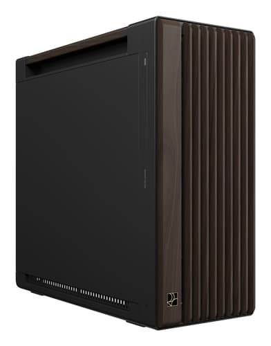ASUS ProArt PA602 Wood Edition Modern Black - Metal Panel Midi Tower Black, Wood