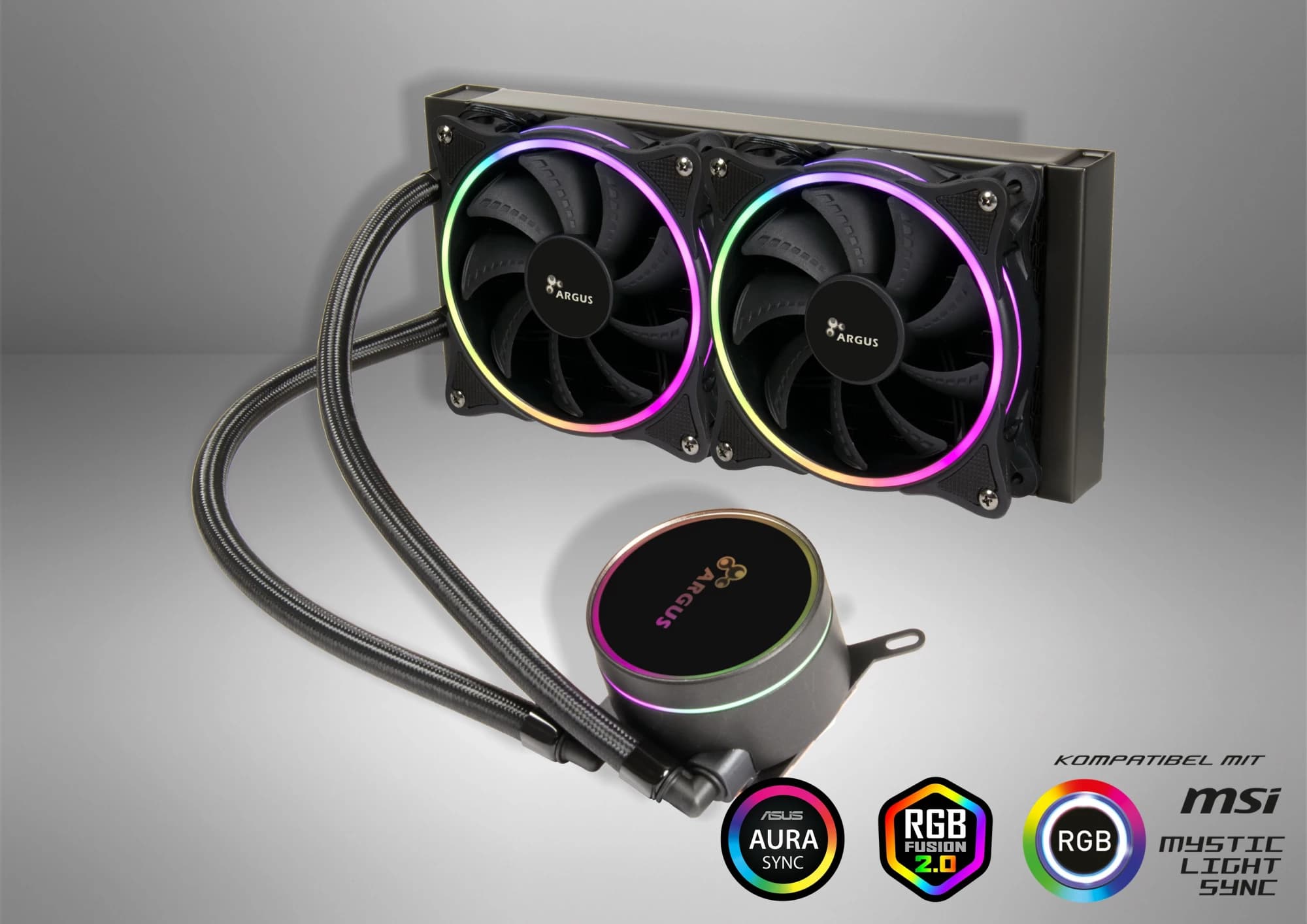 Inter-Tech Argus Iceman LC-240 RGB