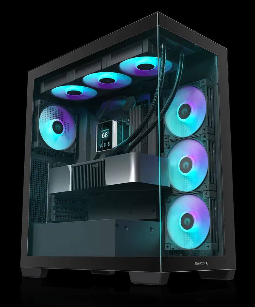 ITwork AMD Ryzen 7 7800X3D + GeForce RTX 5070 12GB (16GB DDR5, 480GB NVMe) - stacionarus žaidimų kompiuteris