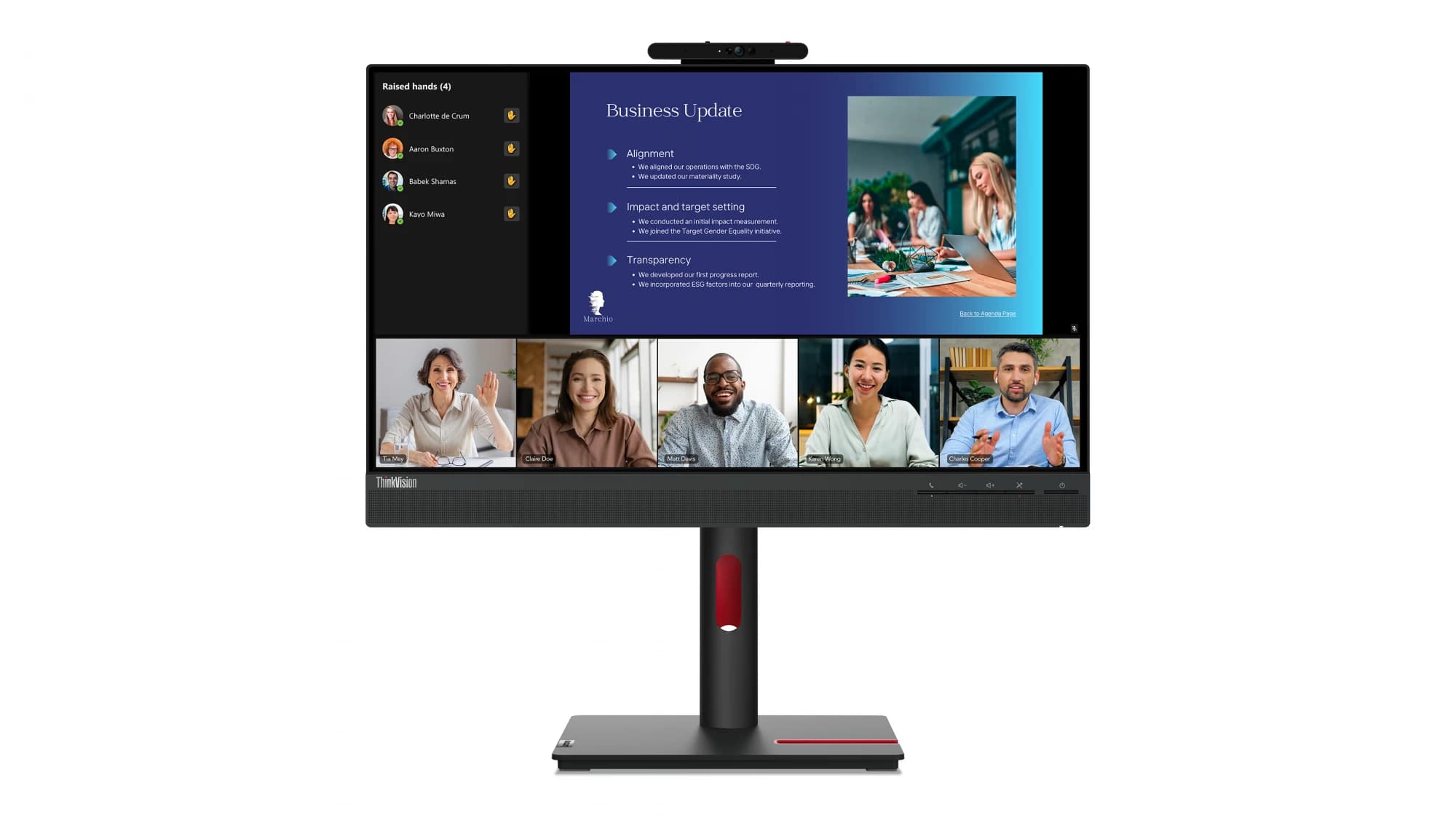 LENOVO T24v-30 23.8" FHD LED