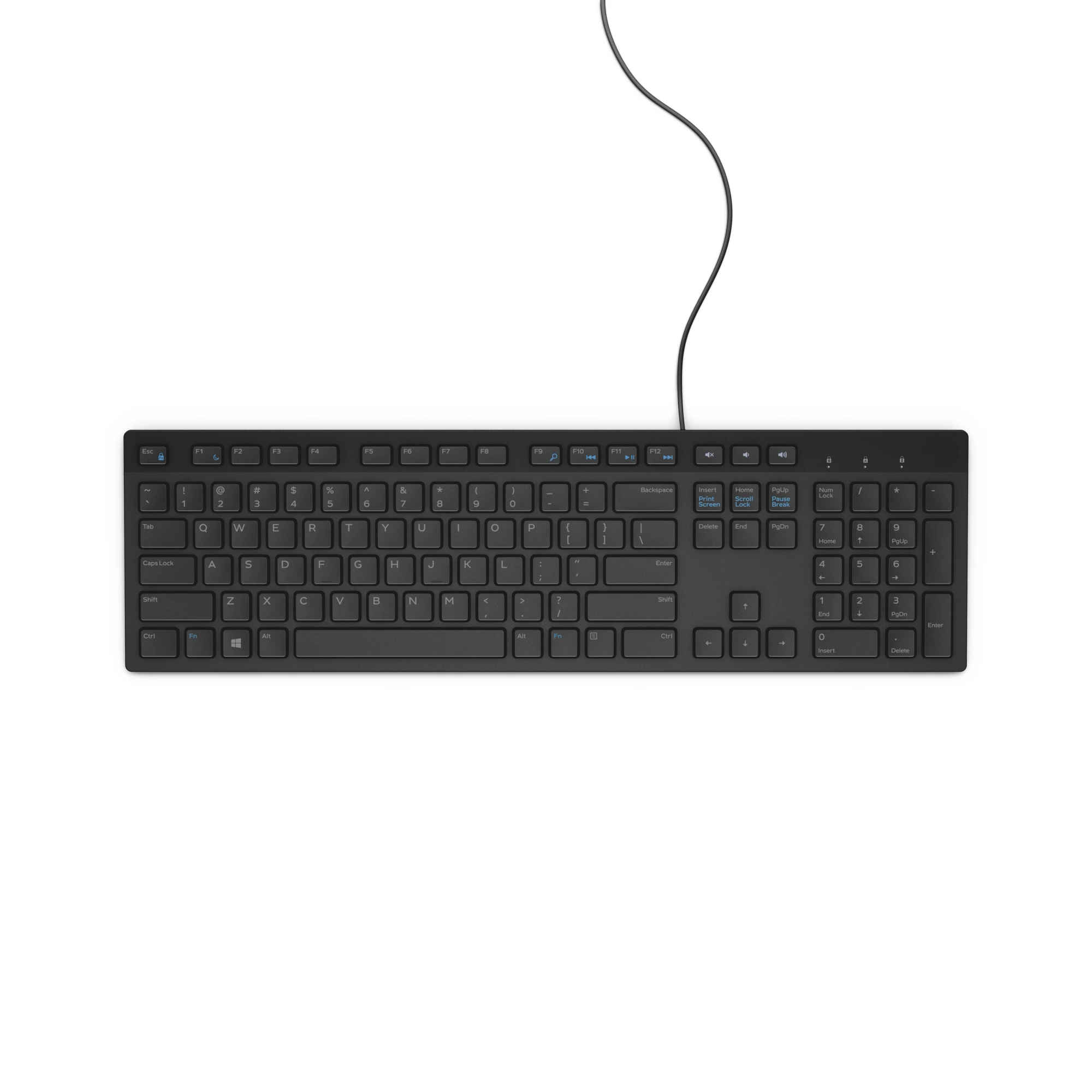 Dell KB216 Multimedia (Black) US International