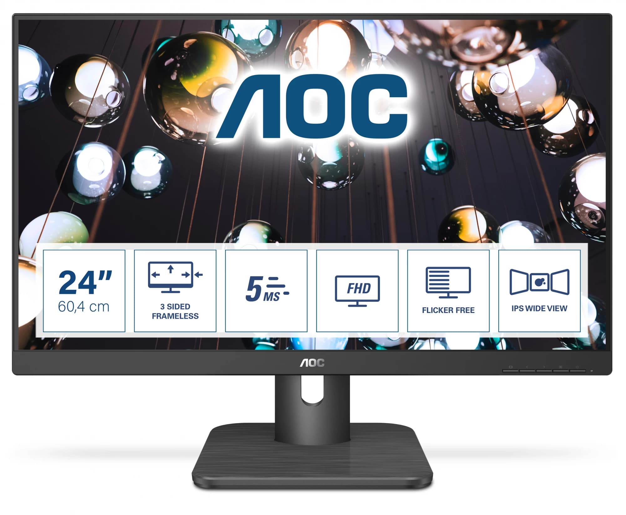AOC 24E1Q 23.8" FHD LED