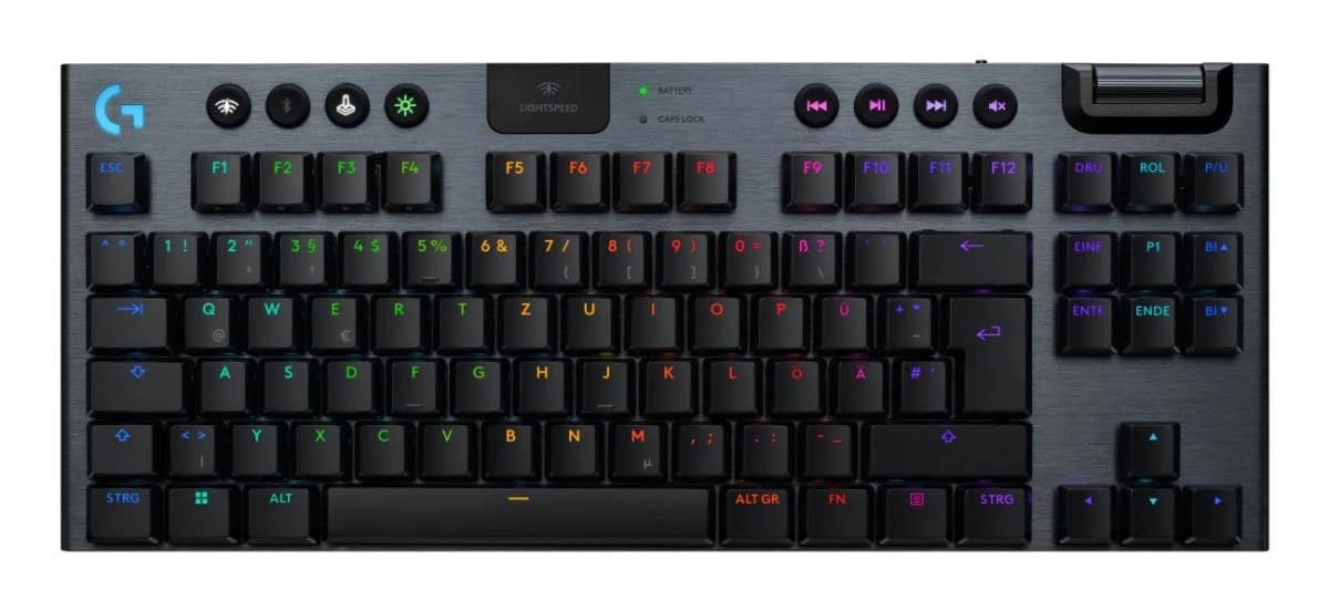 Logitech G915 X Lightspeed TKL Linear DE (Black)