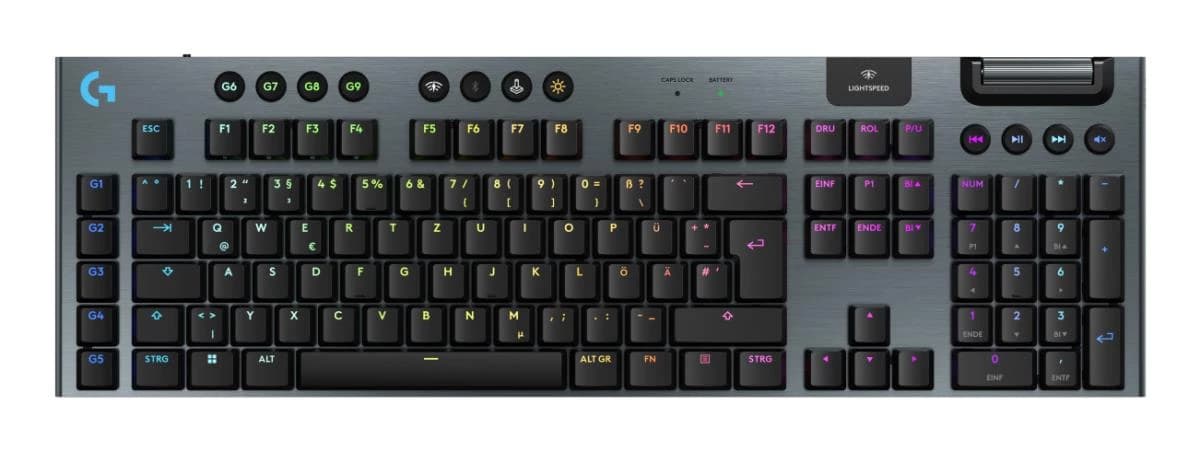 Logitech G915 X Lightspeed Tactile DE (Black)