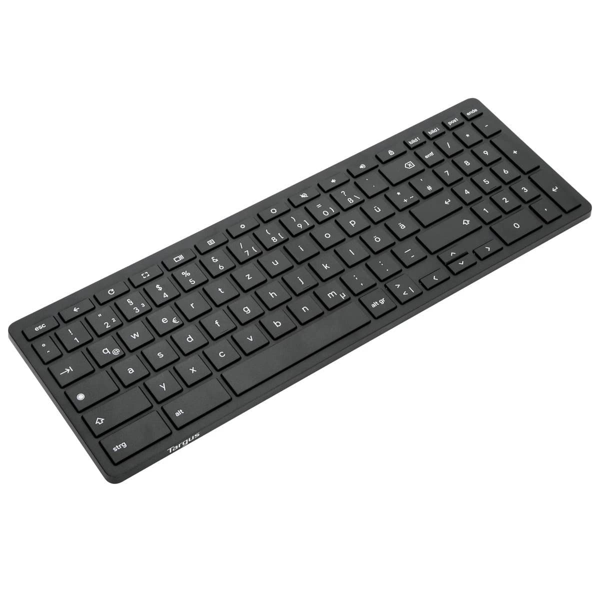 Targus Works with Chromebook Bluetooth Antimicrobial Keyboard DE (Black)