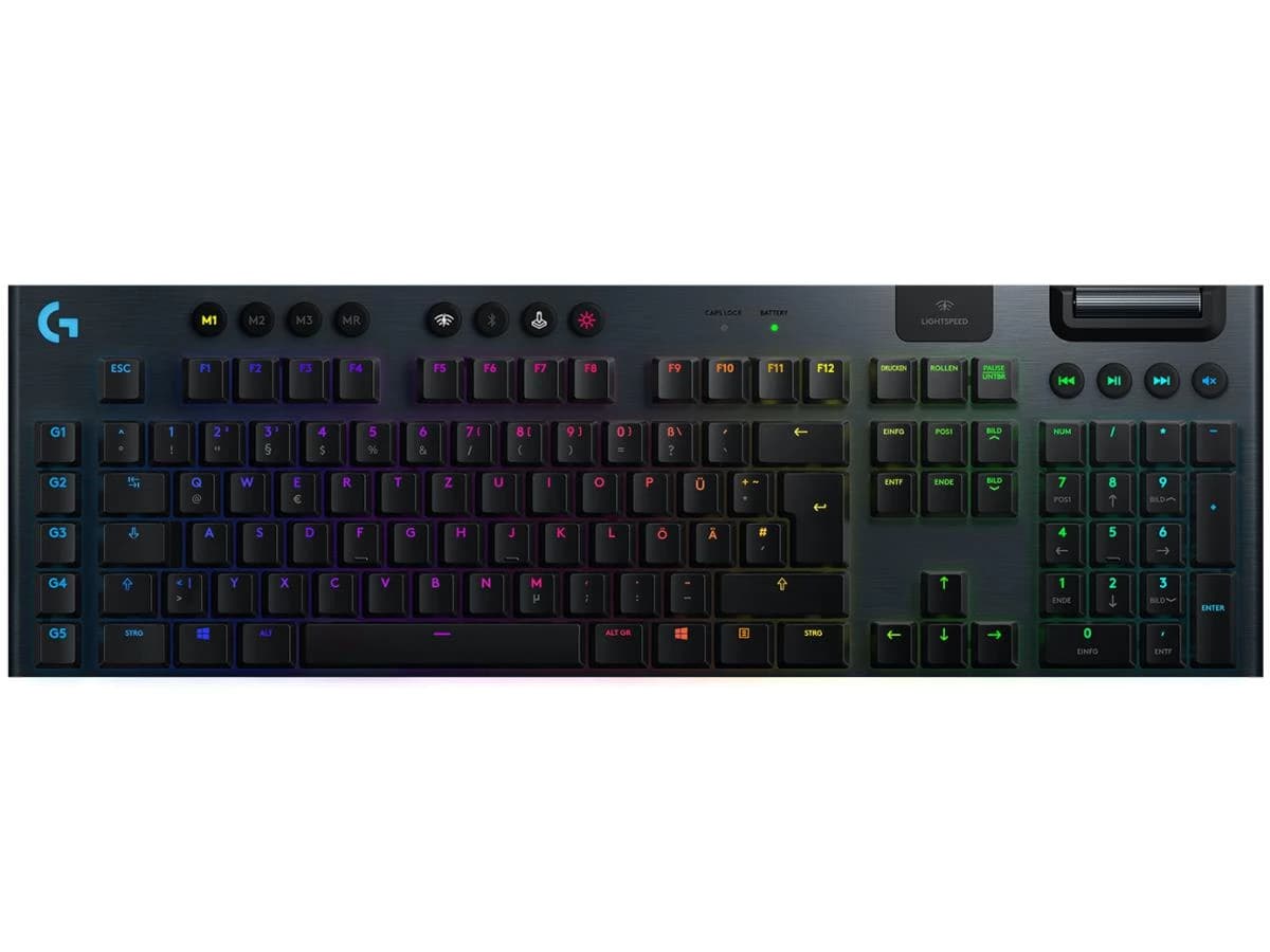 Logitech G915 Lightspeed GL Tactile German (Carbon)