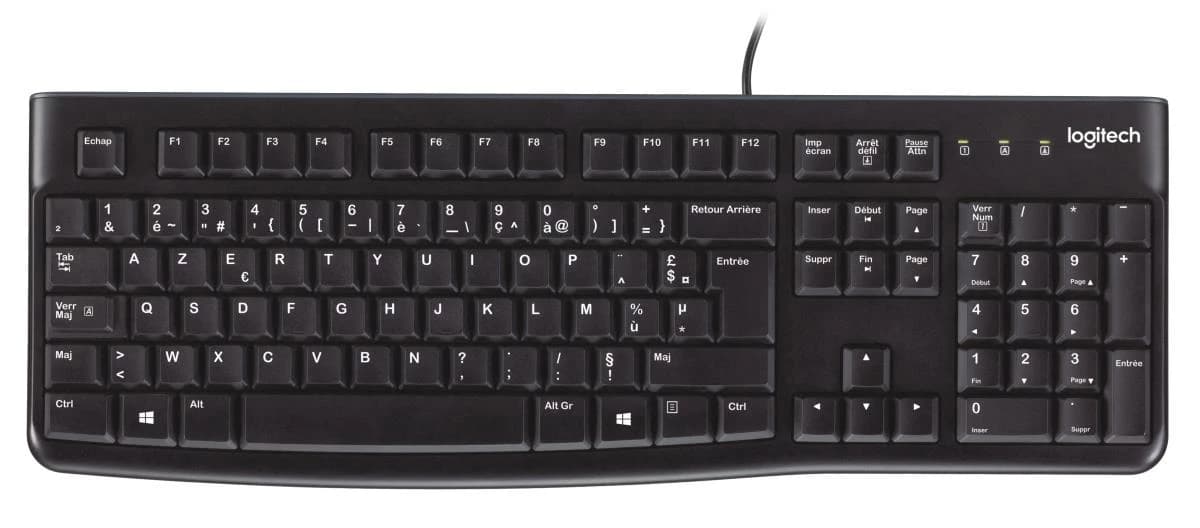 Logitech K120 Belgian AZERTY
