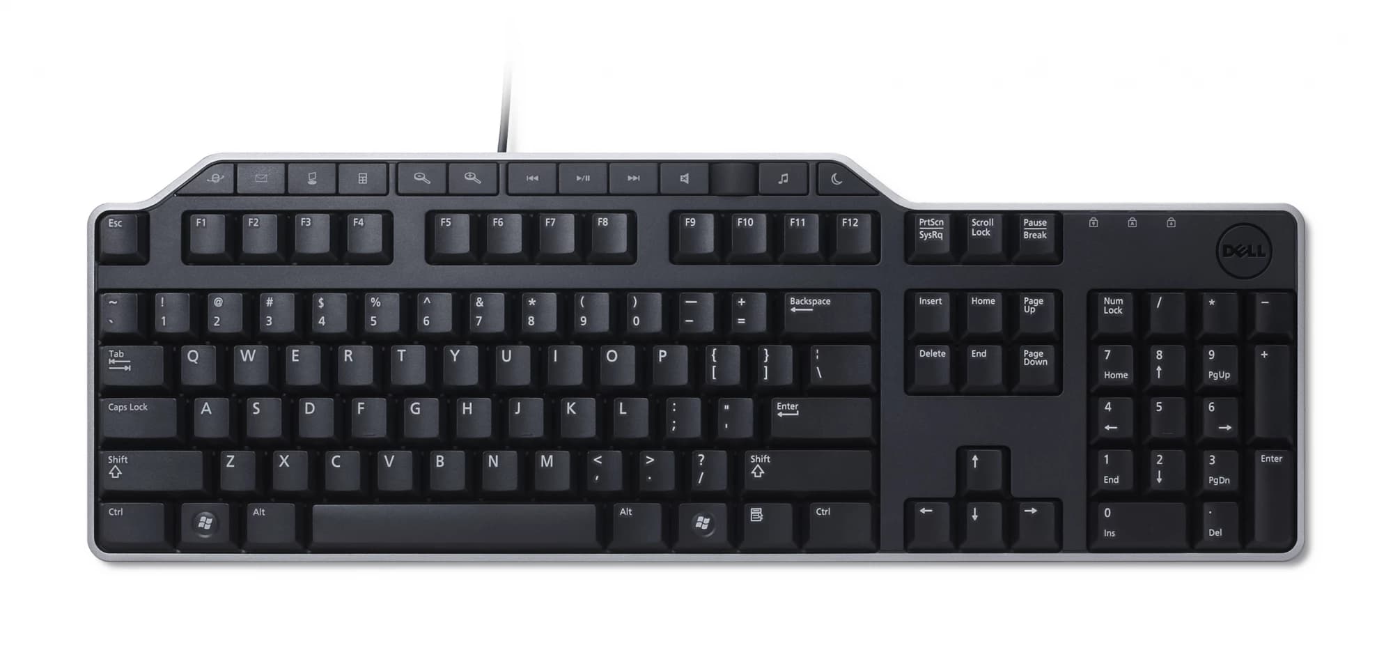 Dell KB522 Multimedia Keyboard RU (Black)