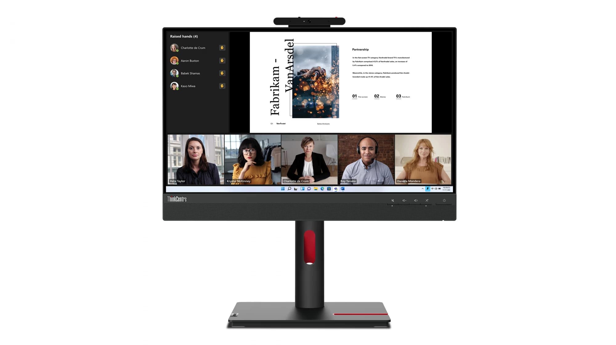 LENOVO TIO-22 21.5" FHD LED