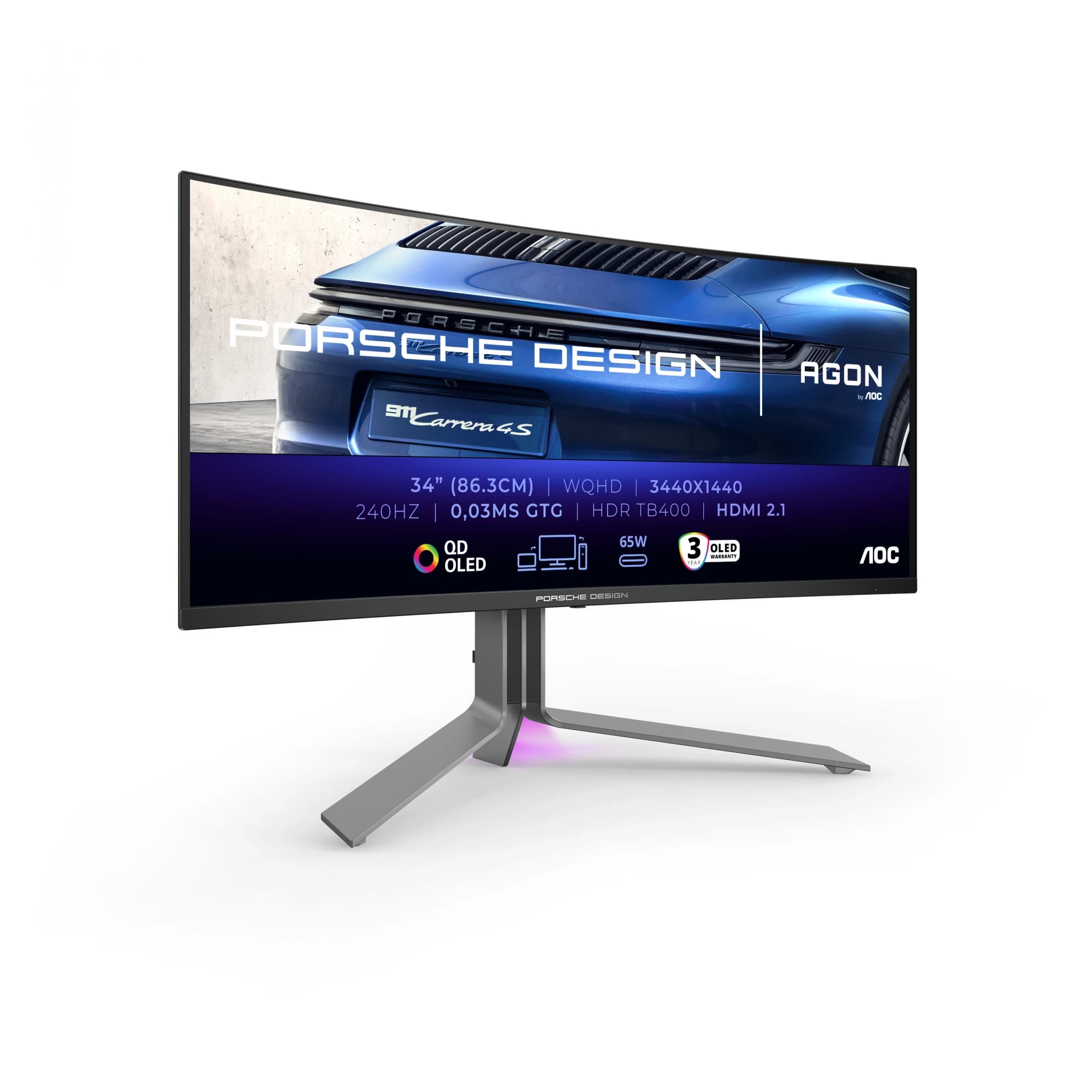 AOC PD34 34" UWQHD QD-OLED