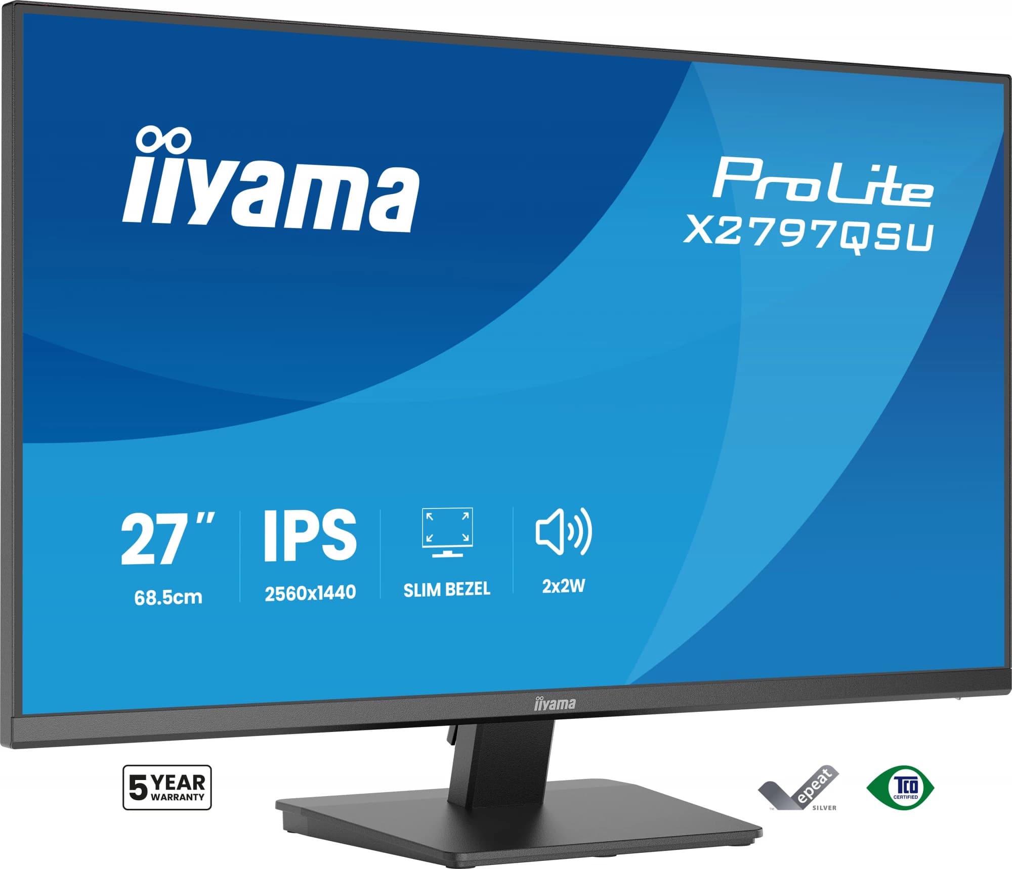 IIYAMA X2797QSU-B1 27" QHD IPS