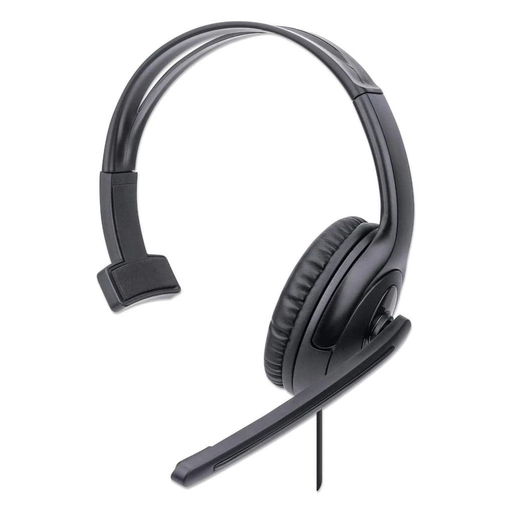 Manhattan Mono USB Headset (Black)