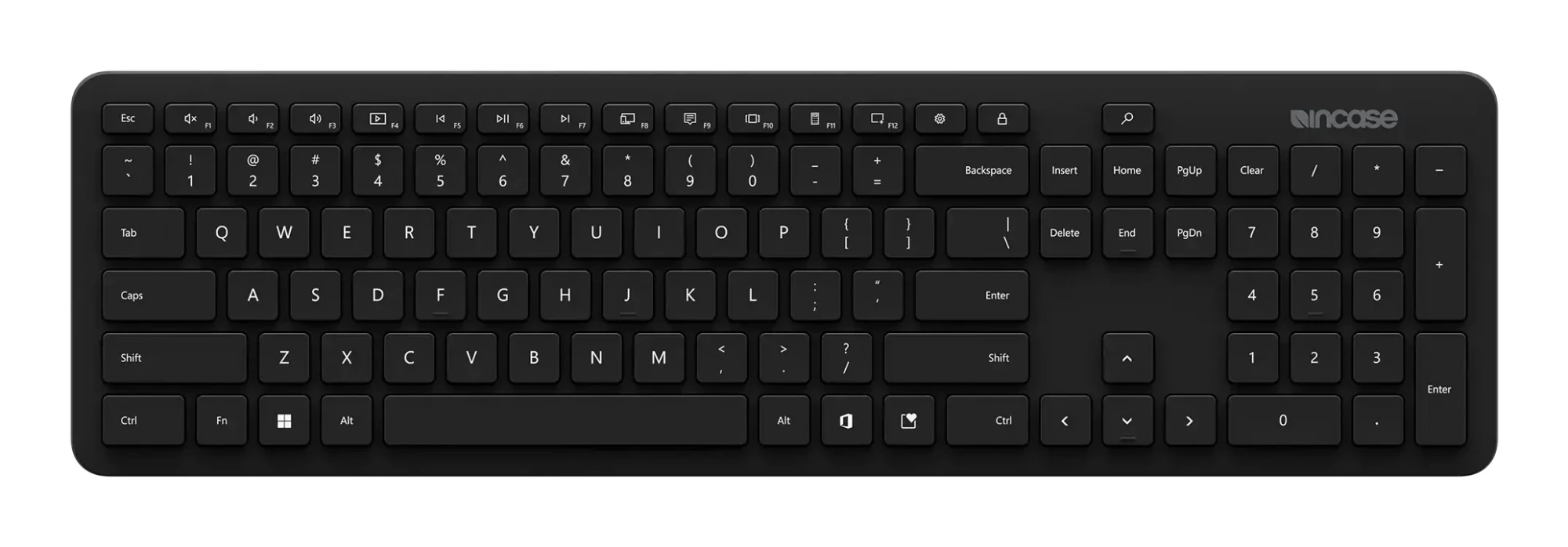 Incase Designed by Microsoft Bluetooth Keyboard German (Black)