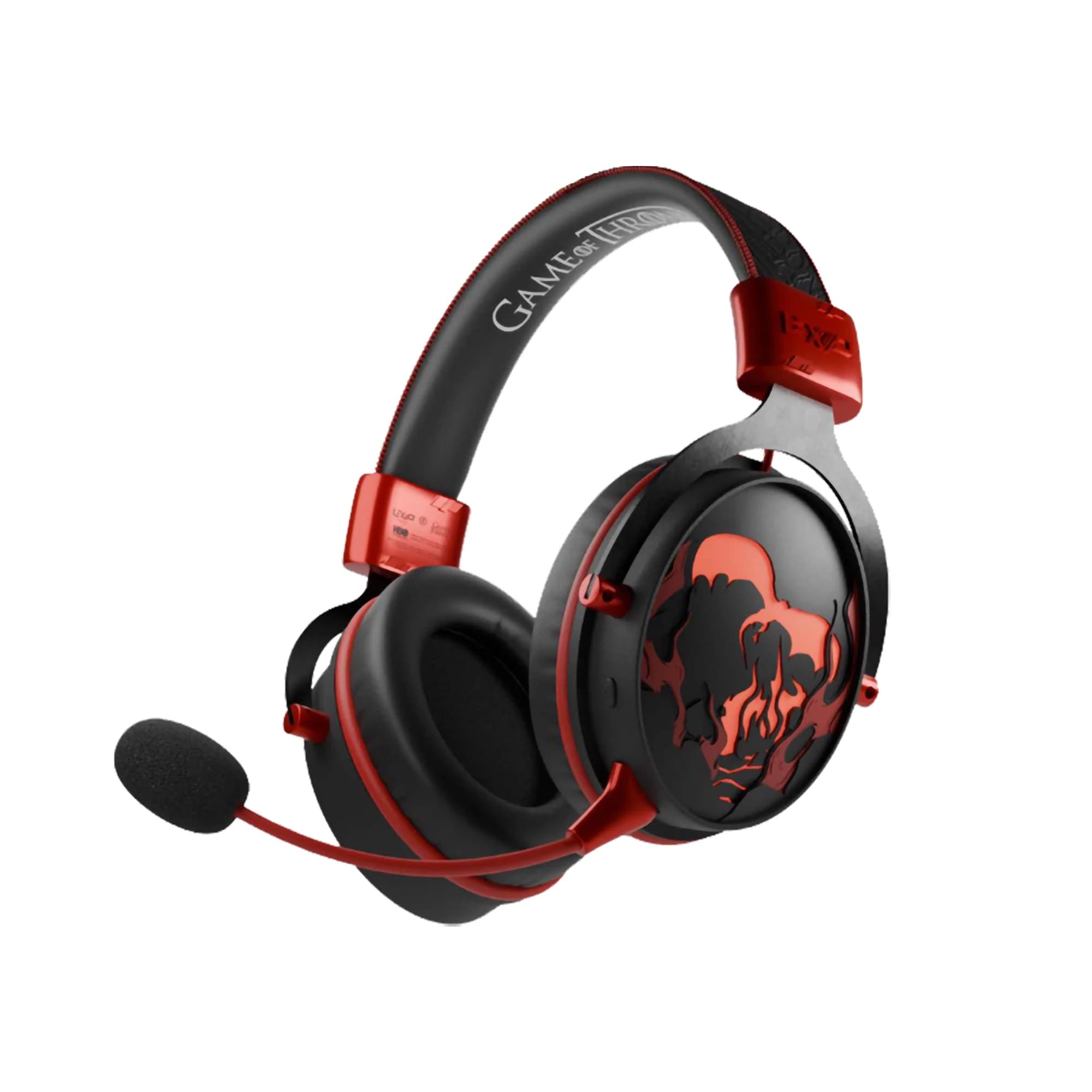 Lexip Game of Thrones Targaryen Wireless Headset (Black/Red)