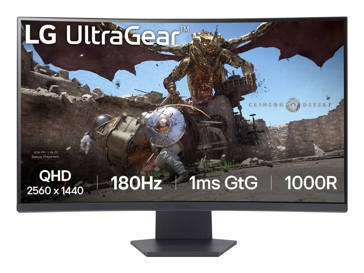 LG 32GS60QC-B 31.5" QHD