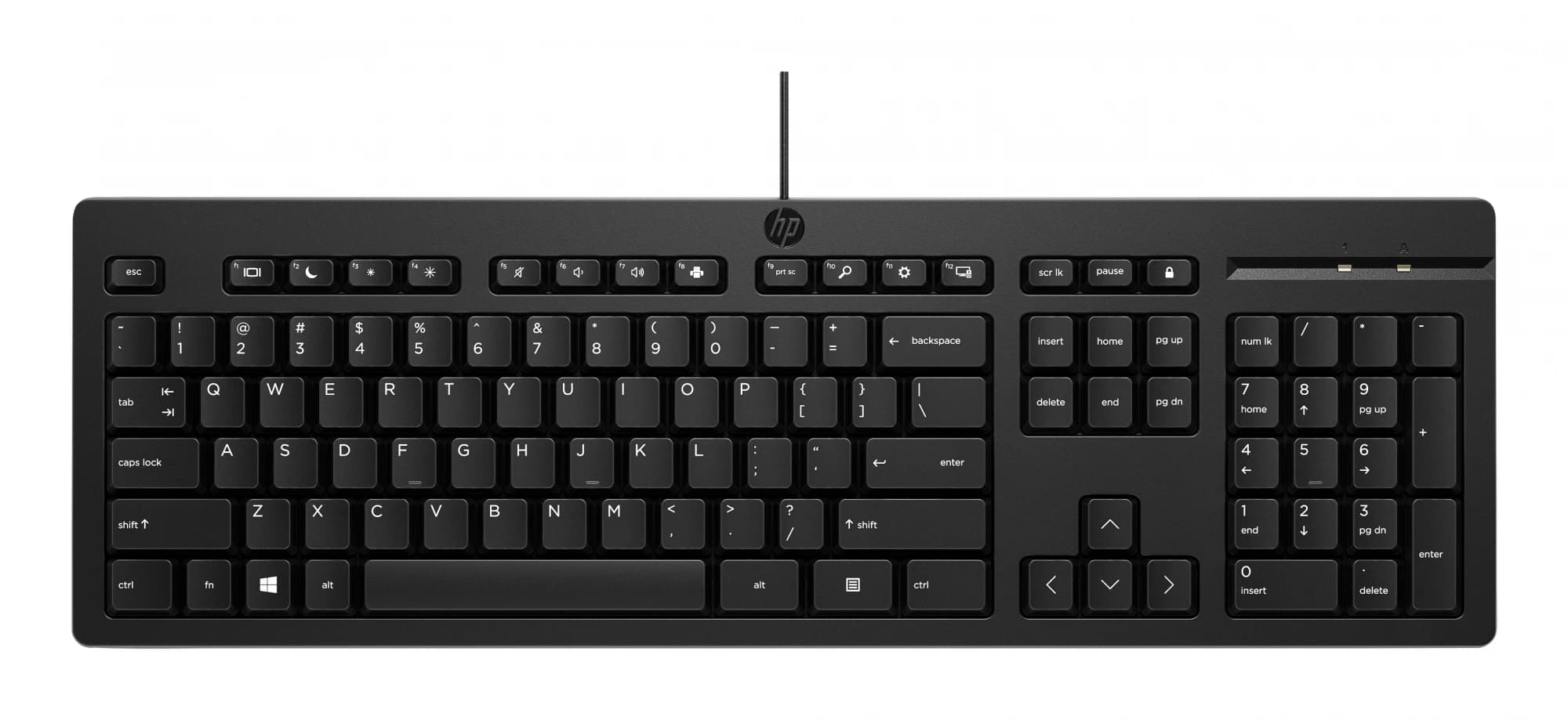 HP 125 Wired Nordic (Black)