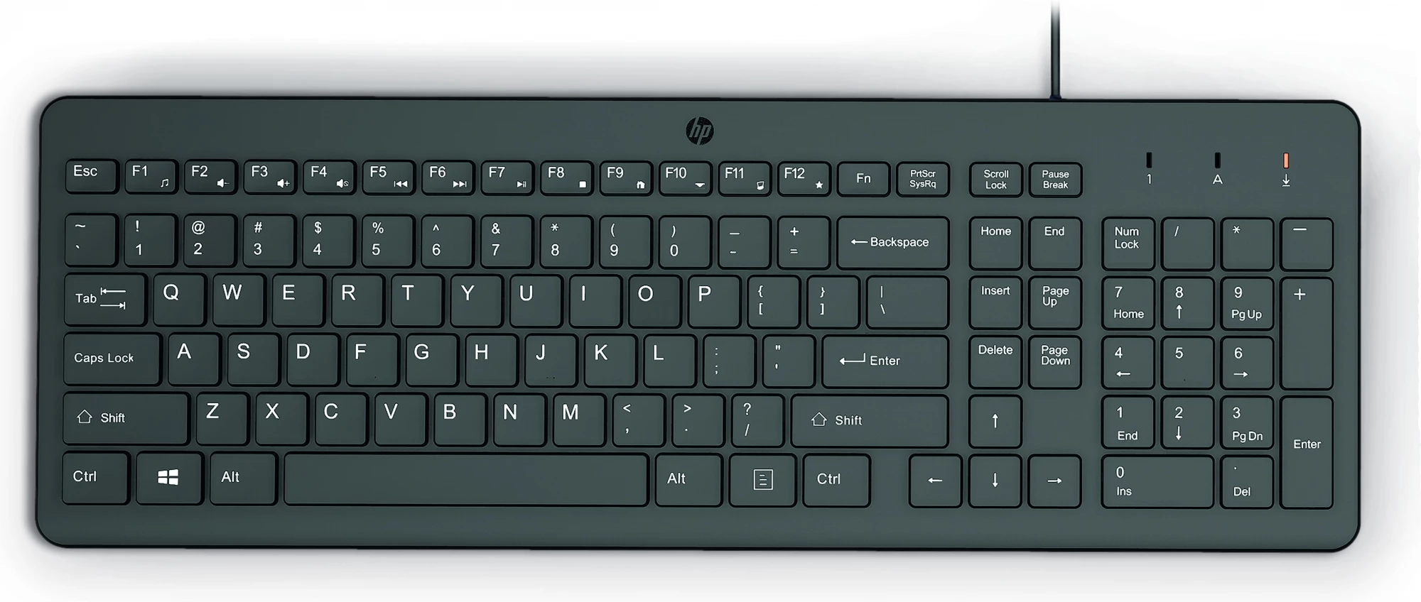 HP 150 Wired German (Black)