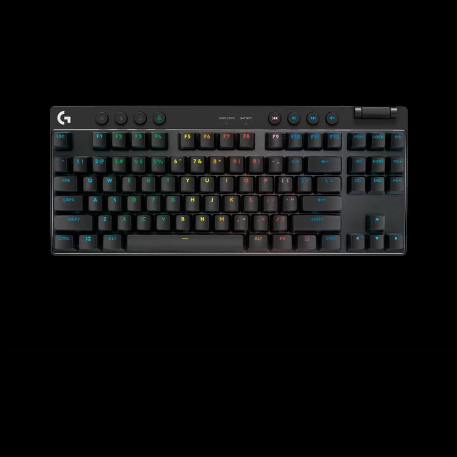 Logitech PRO X TKL Lightspeed Linear Nordic (Black)