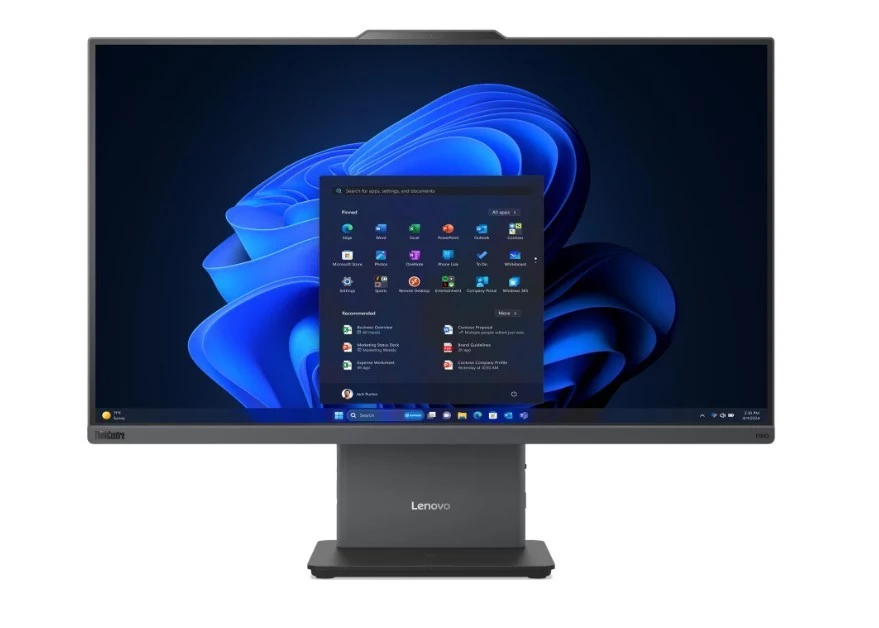 Lenovo ThinkCentre neo 50a 27 Gen 6 13QF001FPB kompiuteris „viskas viename“, Intel Core Ultra 5 226V, 27 colių Full HD, 16GB LPDDR5X, 512GB