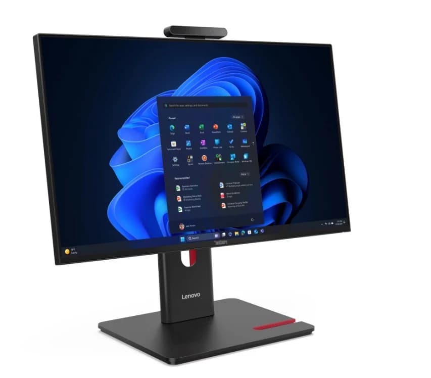 Lenovo ThinkCentre M70a G6 13AY002DPB 23,8 colio FHD jutiklinis All-in-One kompiuteris - Intel Core Ultra 7 265T, 32GB DDR5, 1TB SSD