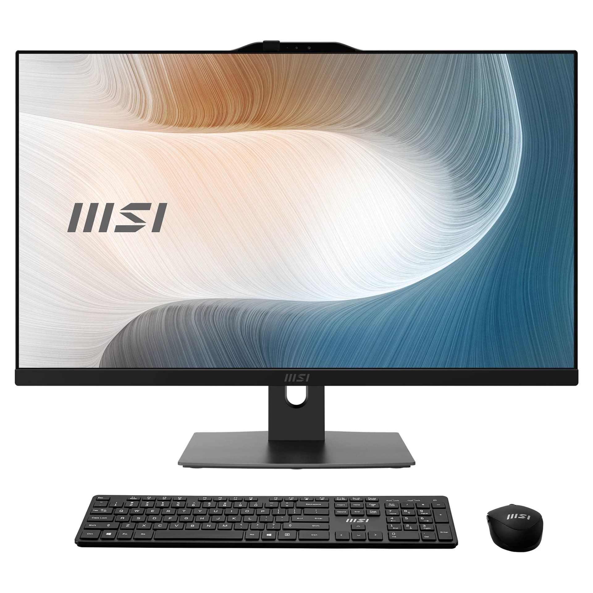 MSI Modern AM272P 1M-1425AT All-in-One kompiuteris, 27 inch FHD IPS, Intel Core i5-14400, 16GB RAM, 512GB SSD