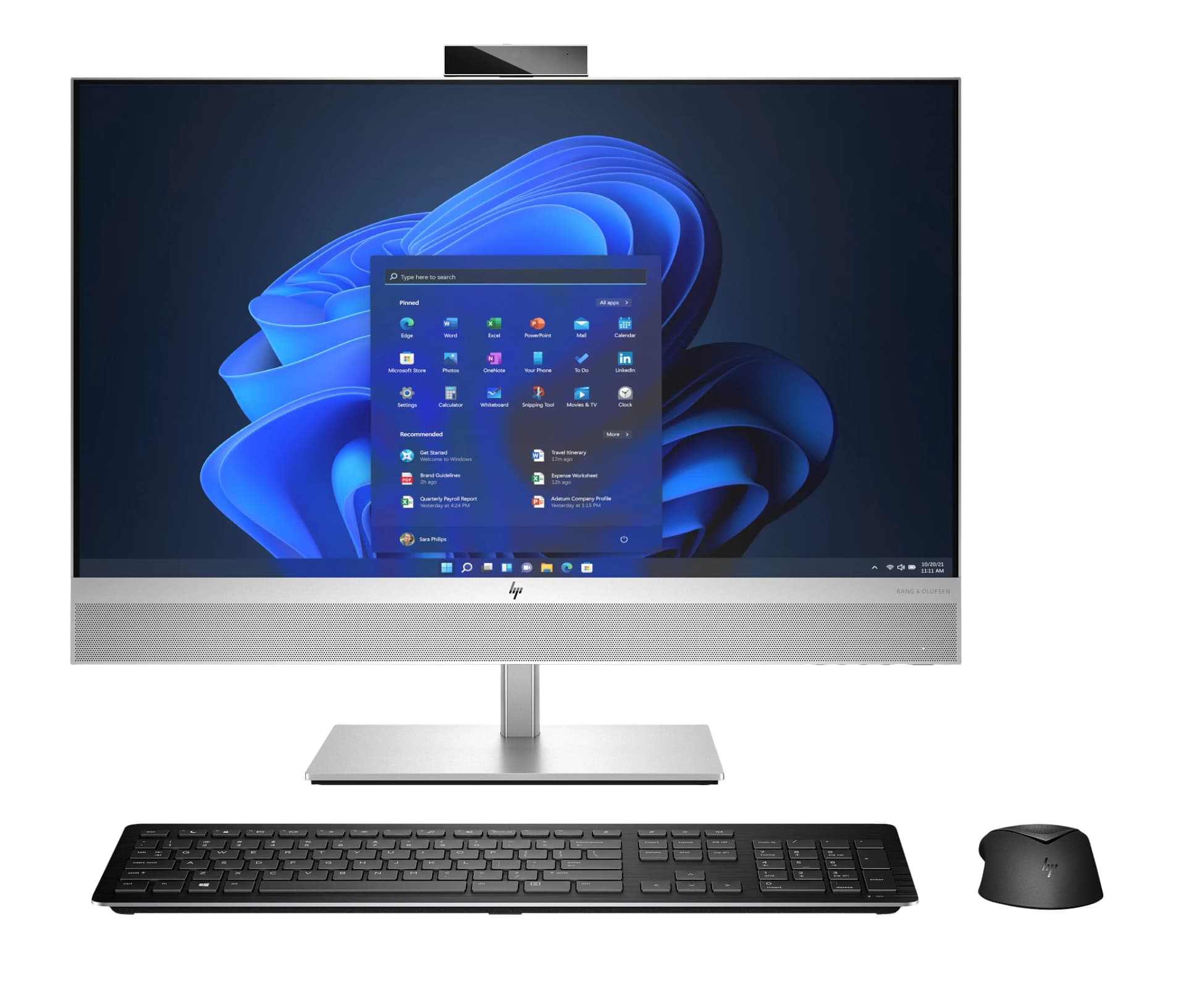 HP EliteOne 870 G9 All-in-One PC, 27 inch QHD, Intel Core i7-14700, 32 GB RAM, 1 TB SSD, Intel UHD Graphics