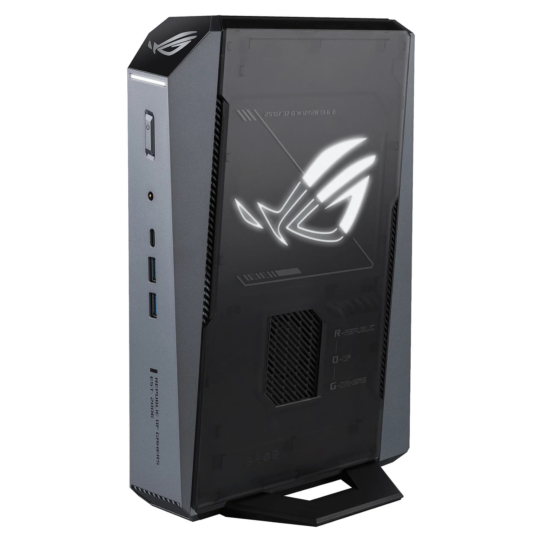 ASUS ROG GR70 mini kompiuteris, AMD Ryzen 9 8940HX, 16 GB RAM, 1 TB SSD, NVIDIA GeForce RTX 5060