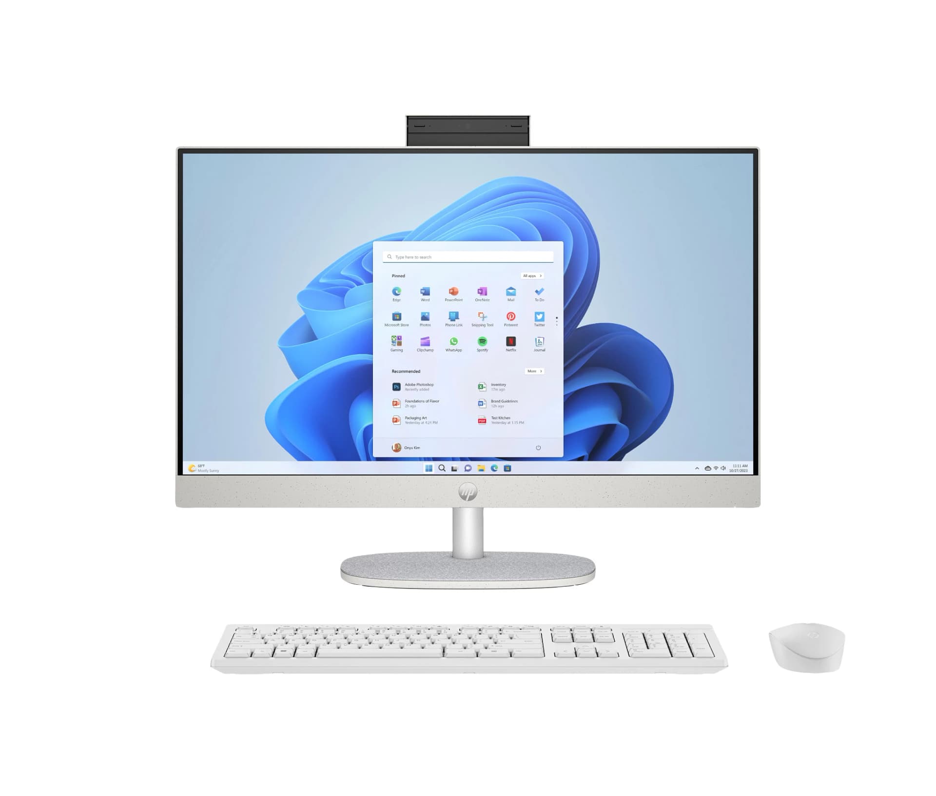 HP All-in-One 24 - Intel Core Ultra 5 125U | 23,8 colio Full HD IPS | 16GB DDR5 | 512GB SSD |