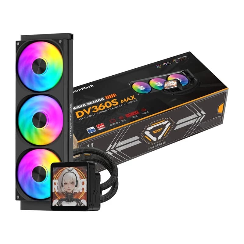 DARKFLASH DV360S MAX 360mm ARGB (Black)