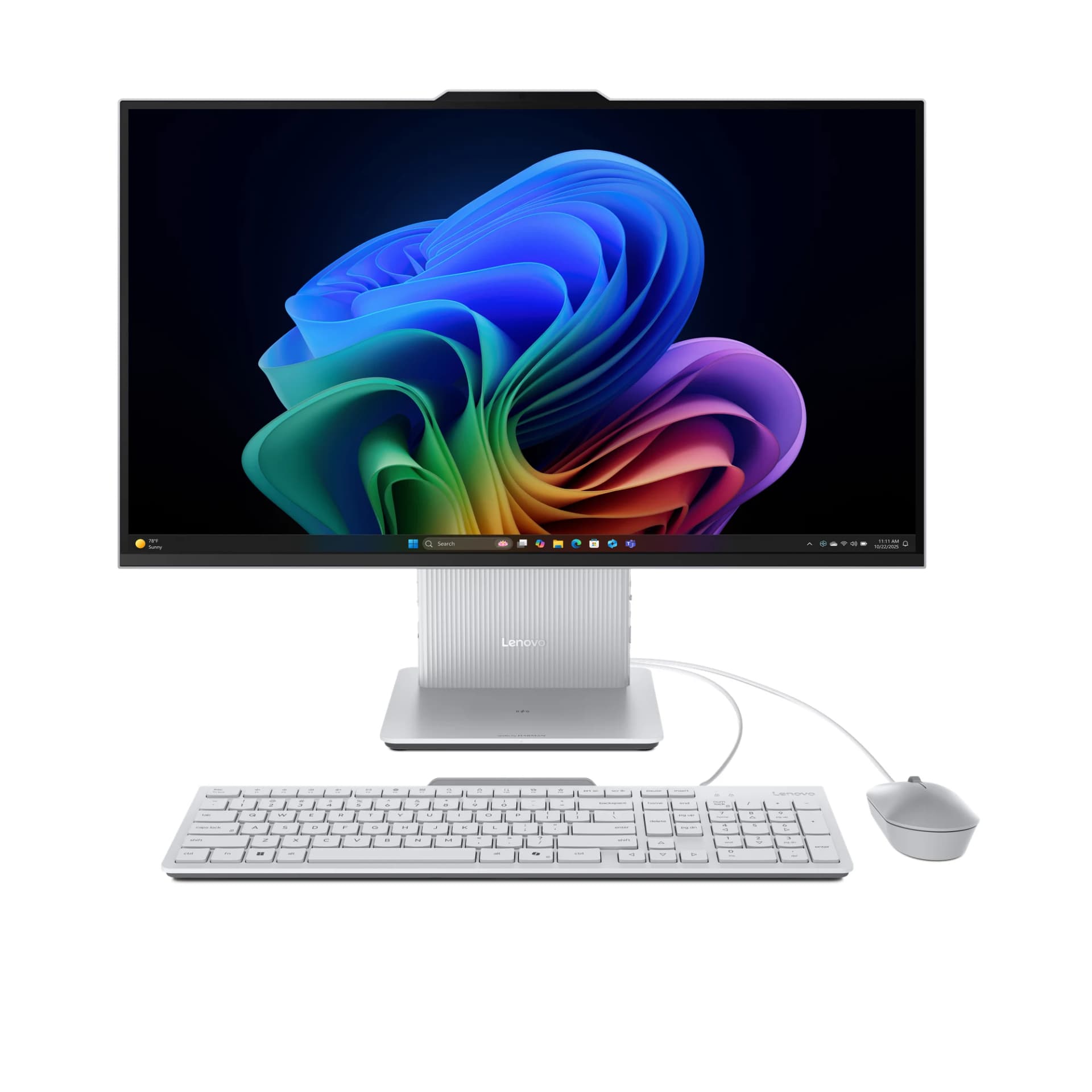 Lenovo IdeaCentre AIO 27ILL11 kompiuteris "viskas viename", 27" FHD, Intel Core Ultra 7 256V, 16 GB, 1 TB SSD
