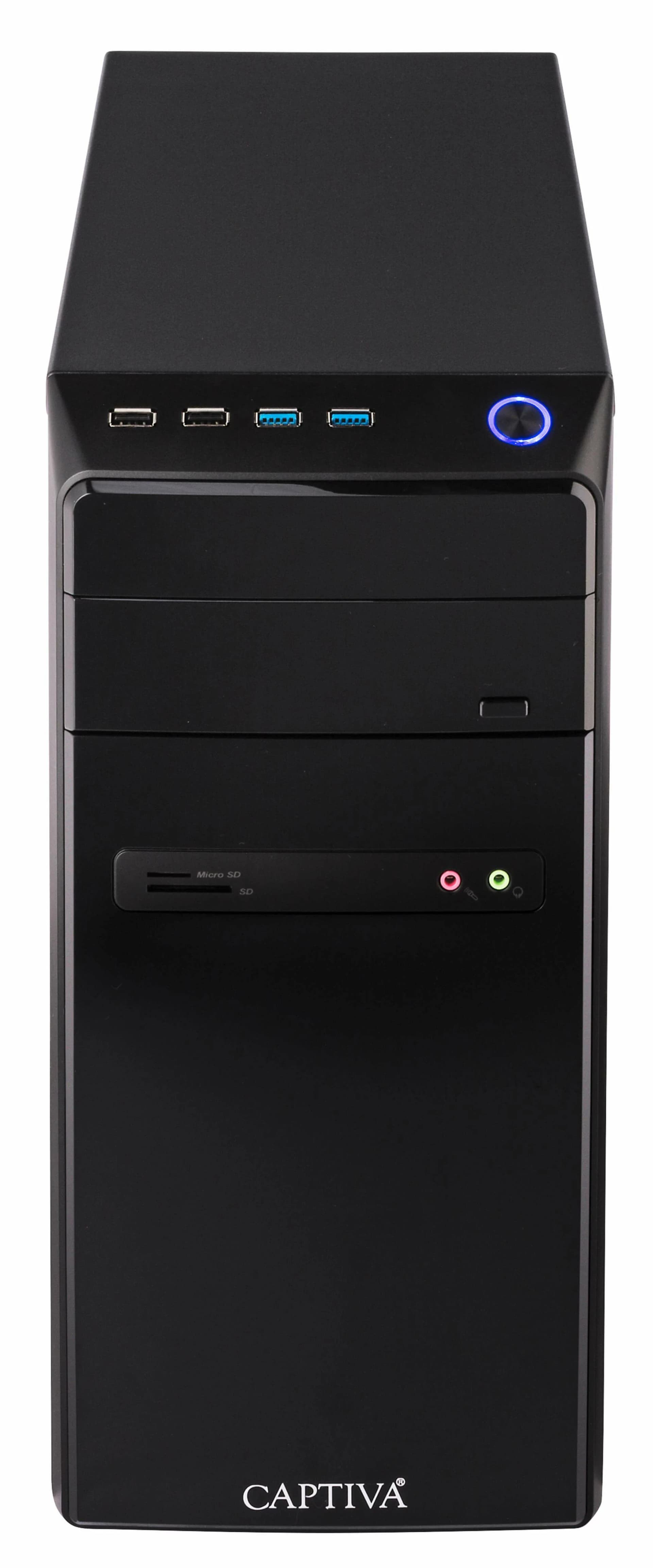 Captiva PC Business/Office R10-3579 (Ryzen 5 3400G/SSD 1TB/16GB/WLAN/Windows 11 Home 64-bit) (103579)