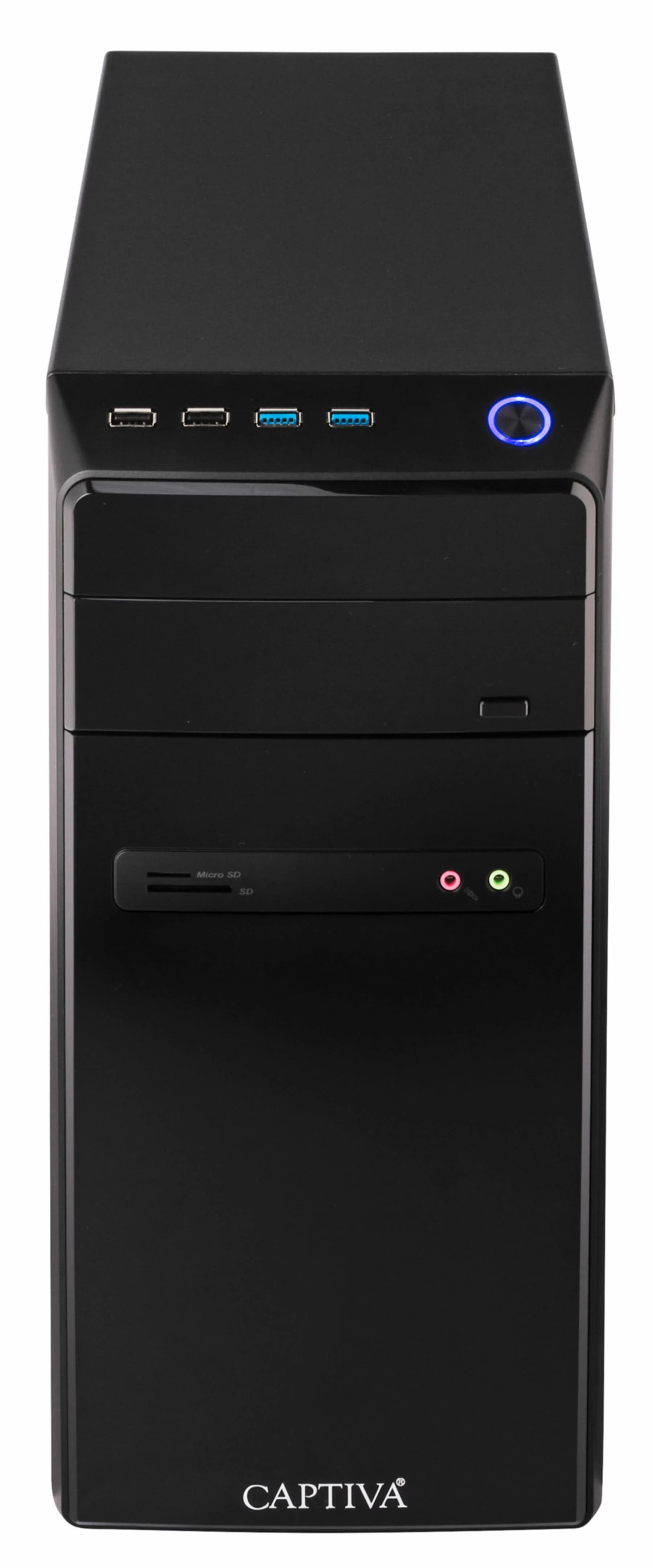 Captiva Business/Office R10-0029 stalinis kompiuteris - AMD Ryzen 5 5655G, 16GB DDR4, 1TB NVMe SSD, Wi-Fi