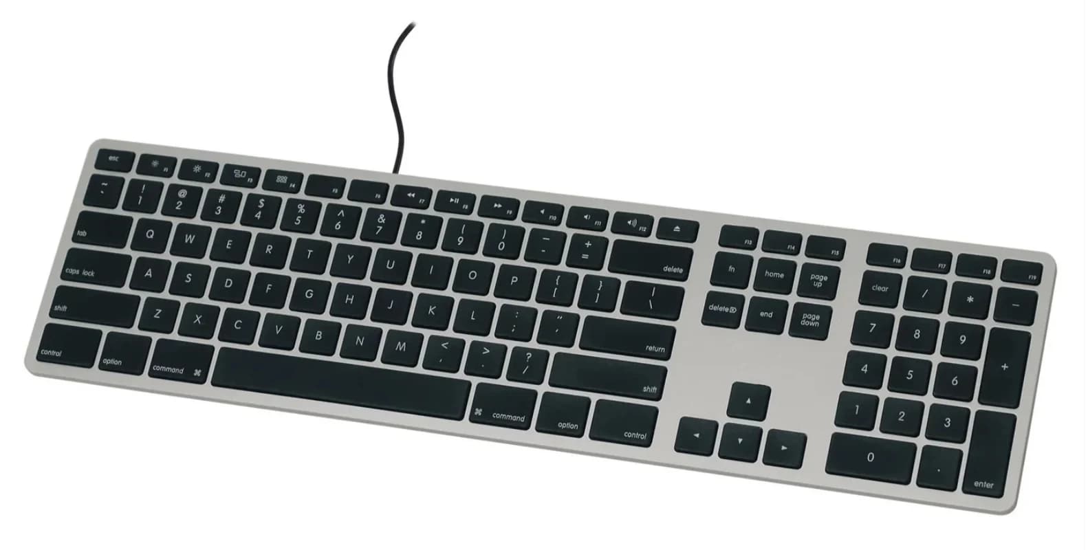 Matias Wired USB-C Keyboard for Mac (Space Gray) US