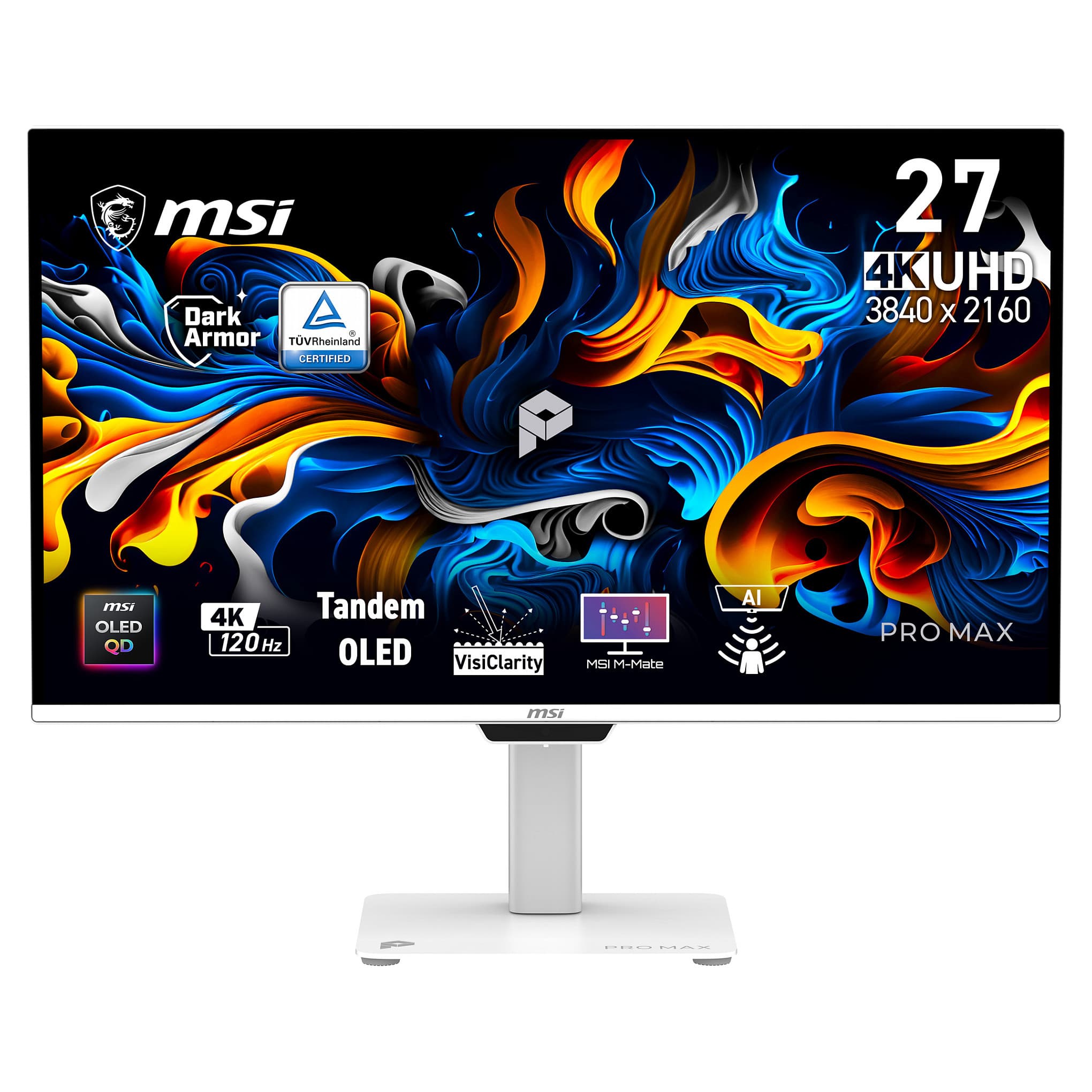 MSI PRO MAX 271UPXW12G 26.5" 4K OLED 120Hz