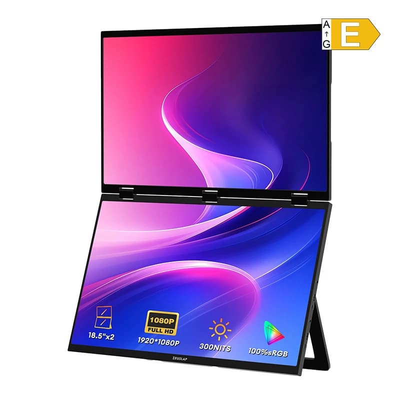 ZEUSLAP Z18W Dual 18.5" FHD IPS 120Hz