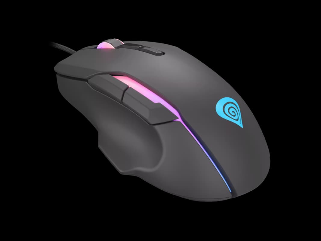 Genesis Xenon 220 G2 mouse Gaming Ambidextrous USB Type-A Optical 12800 DPI