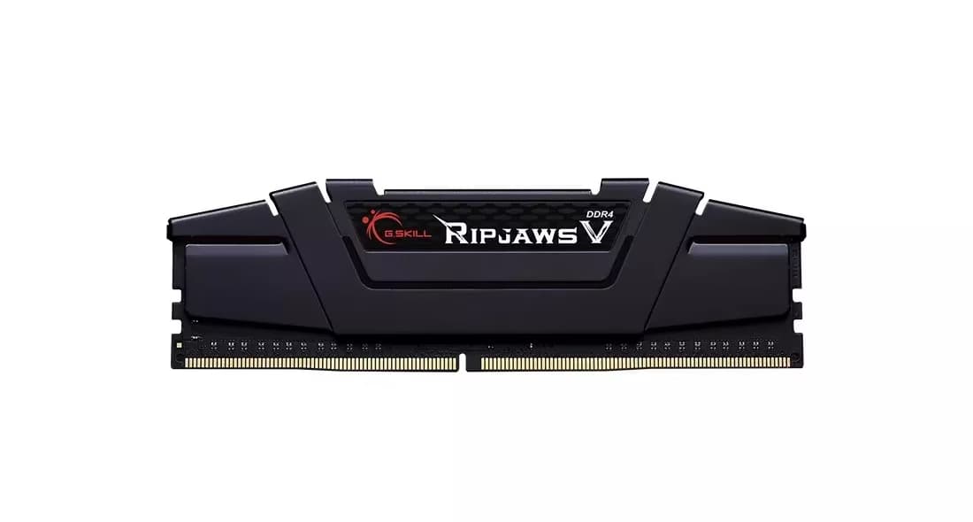 G.Skill 16GB 3200MHz CL16 DDR4 Ripjaws V F4-3200C16S-16GVK (1x16)