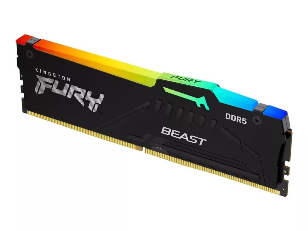 Kingston 8GB 6000MHz CL30 DDR5 Fury Beast RGB ECC (1x8)