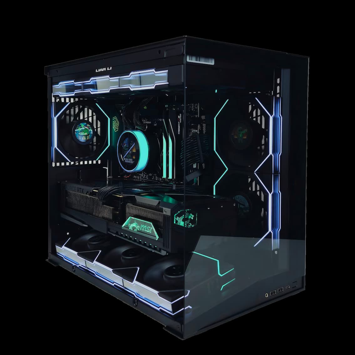 Žaidimų Kompiuteris Su Vanguard RTX 5090 32GB Ir Ryzen 7 9800x3D