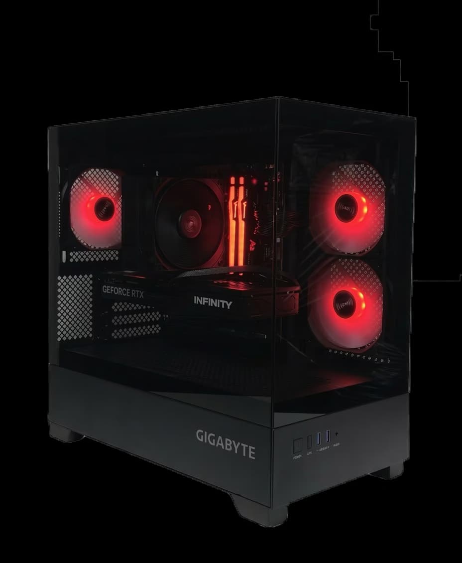 Žaidimų Kompiuteris Su RTX 5070 ir Ryzen 7 7800x3D