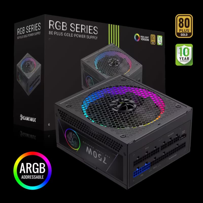 Gamemax 750W RGB 750G