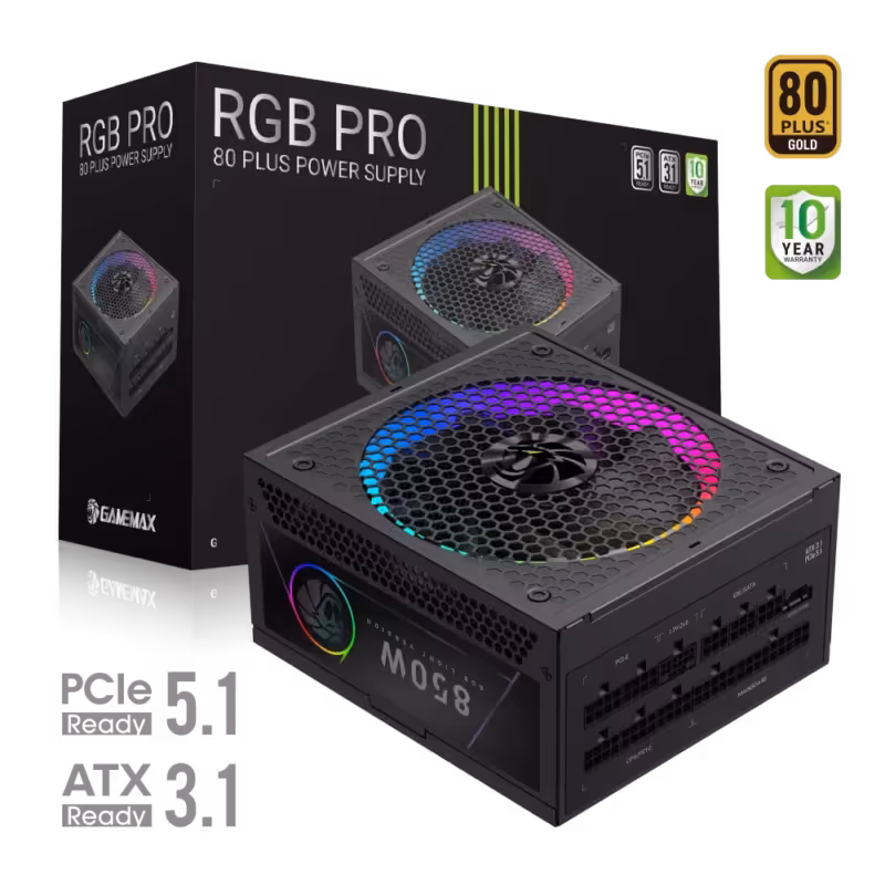 Gamemax 850W RGB PRO 850G