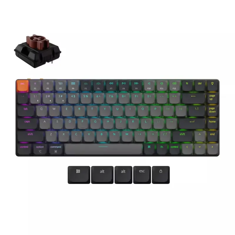 Keychron WRL K3 RGB/Black K3X-B3 Keychron